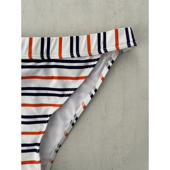 Cupshe Swim Bikini Bottom Multicolor Striped Swimwear - Picture 2 of 8